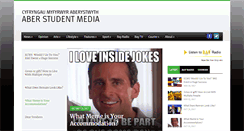 Desktop Screenshot of aberstudentmedia.com