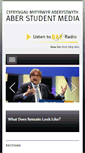 Mobile Screenshot of aberstudentmedia.com